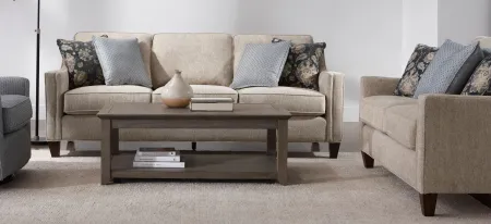 Lawrence Living Room Set in Beige by Flexsteel