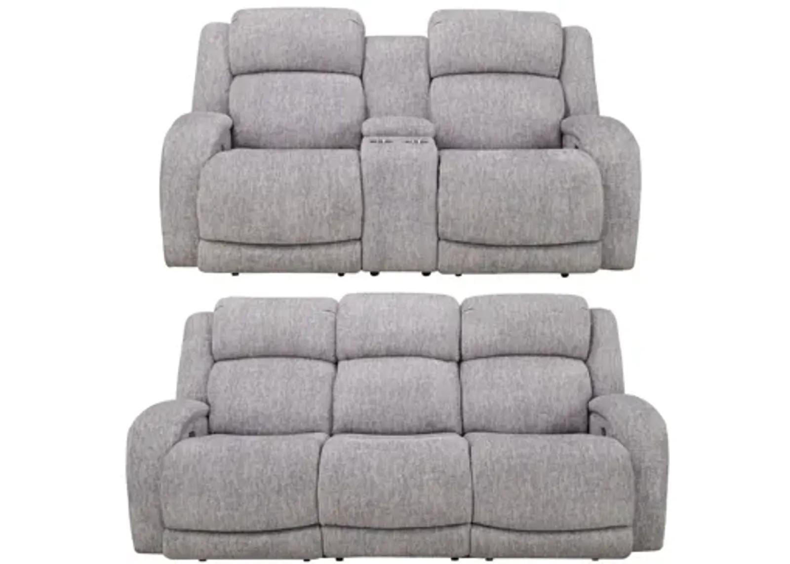 Zane Living Room Set in Gray by Bellanest