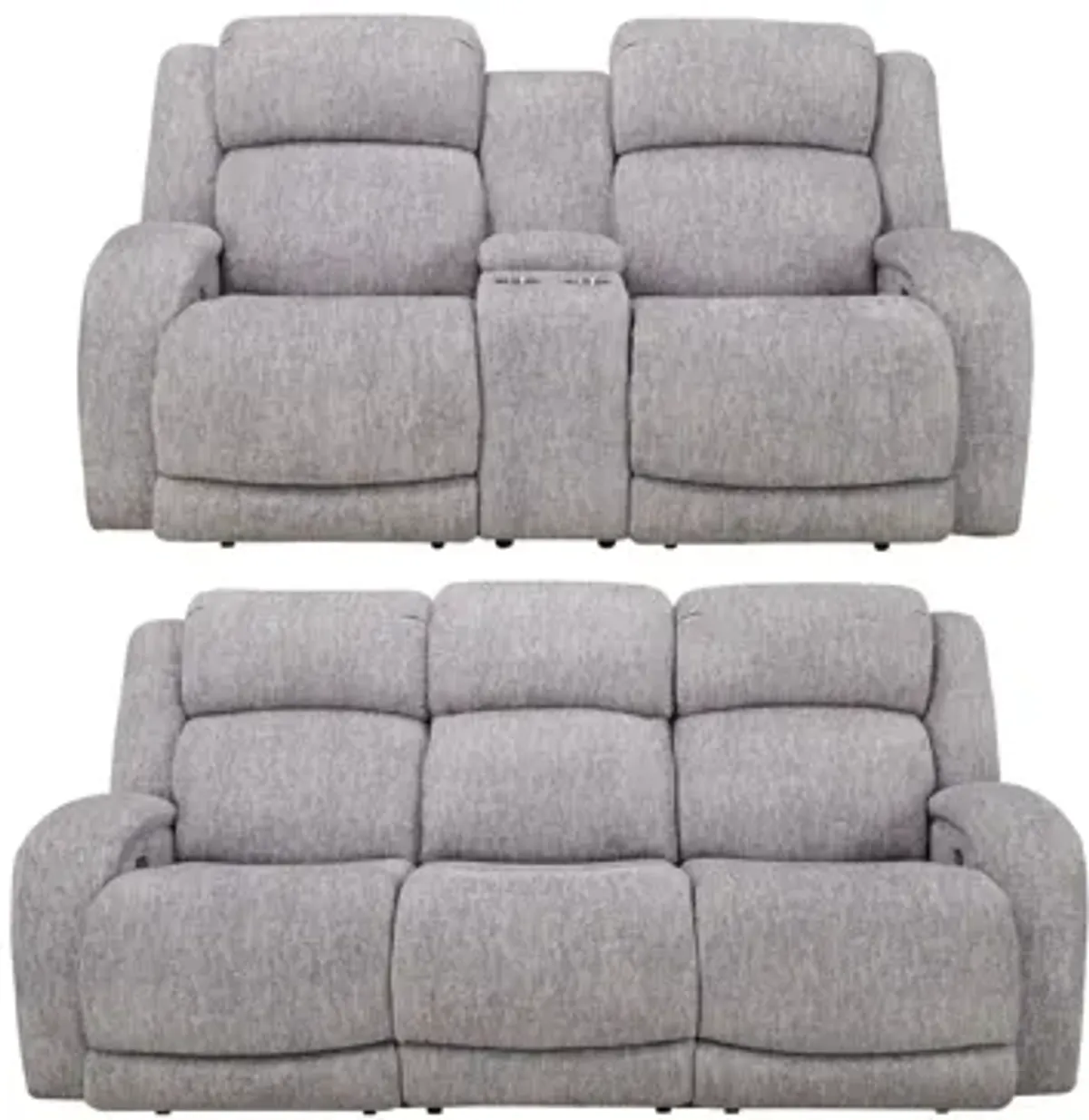 Zane Living Room Set in Gray by Bellanest