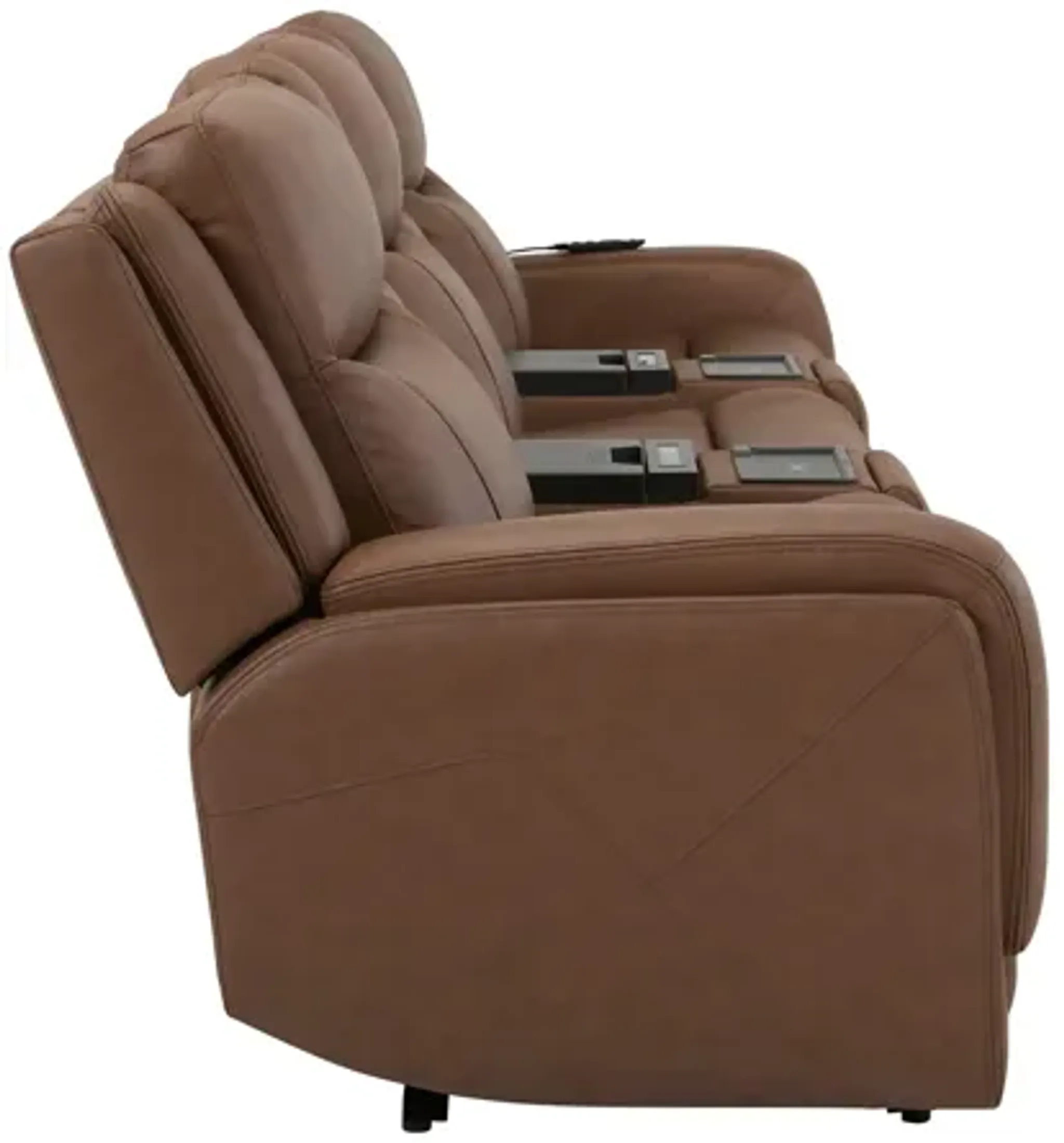Harbin 5-pc. Zero Gravity Triple Power Sectional w/ Cooler Consoles ...