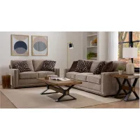 Bradshaw 2-pc. Sofa and Loveseat in Brown by Emeraldcraft