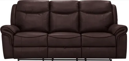 Ross 2-pc. Reclining Sofa and Loveseat Set in Brown by Bellanest