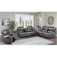 Keily Manual Reclining 3 Piece Motion Set in Grey by Steve Silver Co.