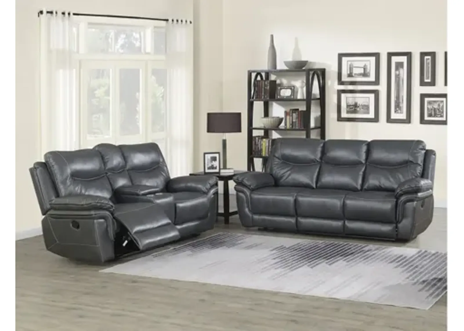 Isabella Living Room Set in Gray by Steve Silver Co.