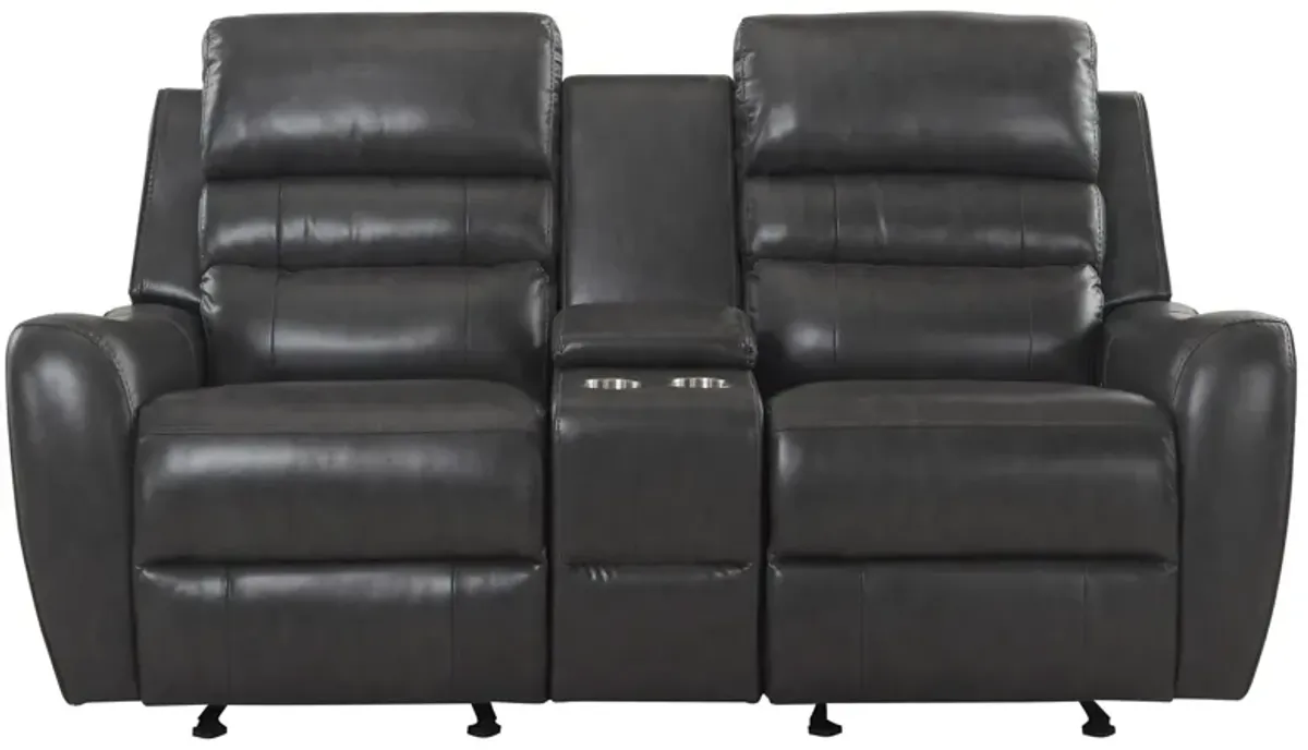 Keegan 2-pc. Reclining Sofa and Glider Console Loveseat