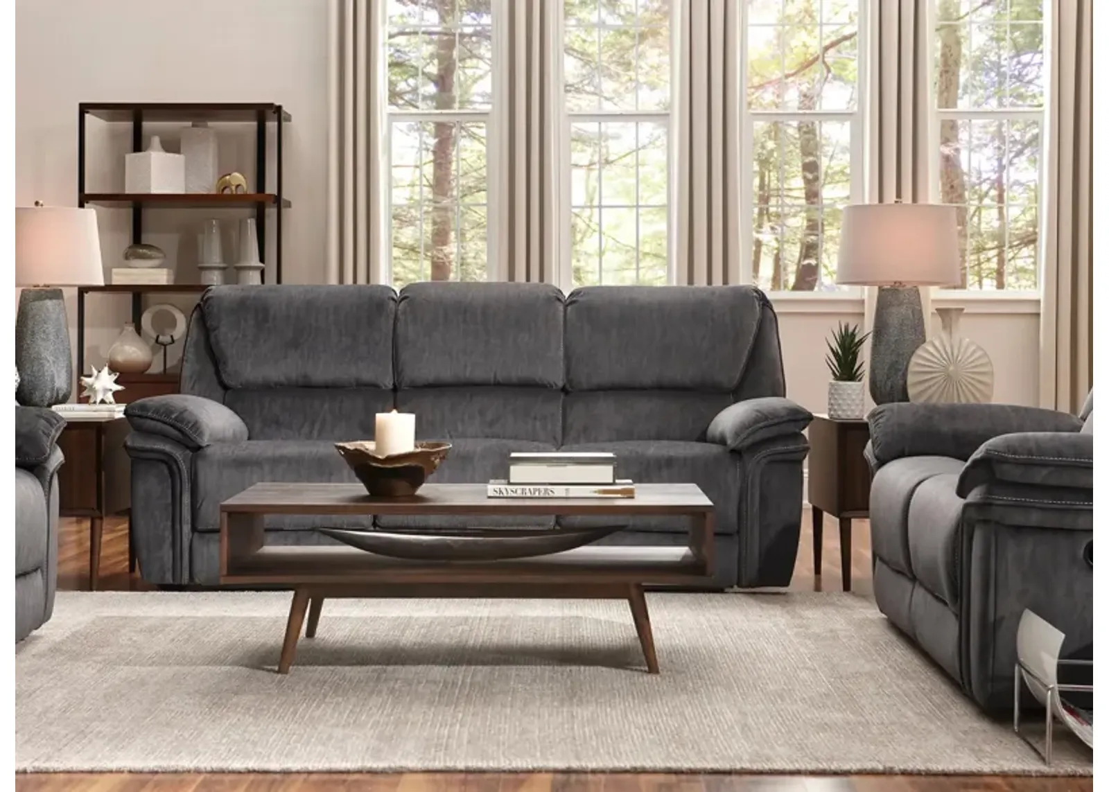 Portman 2-pc. Microfiber Reclining Sofa And Loveseat