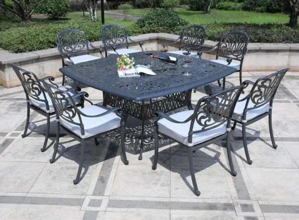Geneva 9-pc. Outdoor Dining Set