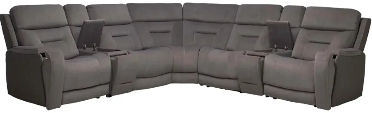 Irving 7-pc. Power Sectional