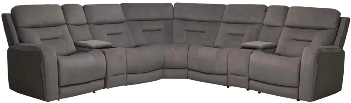 Irving 7-pc. Power Sectional