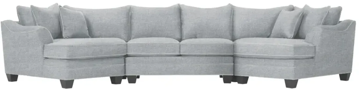 Foresthill 3-pc. Symmetrical Cuddler Sectional Sofa