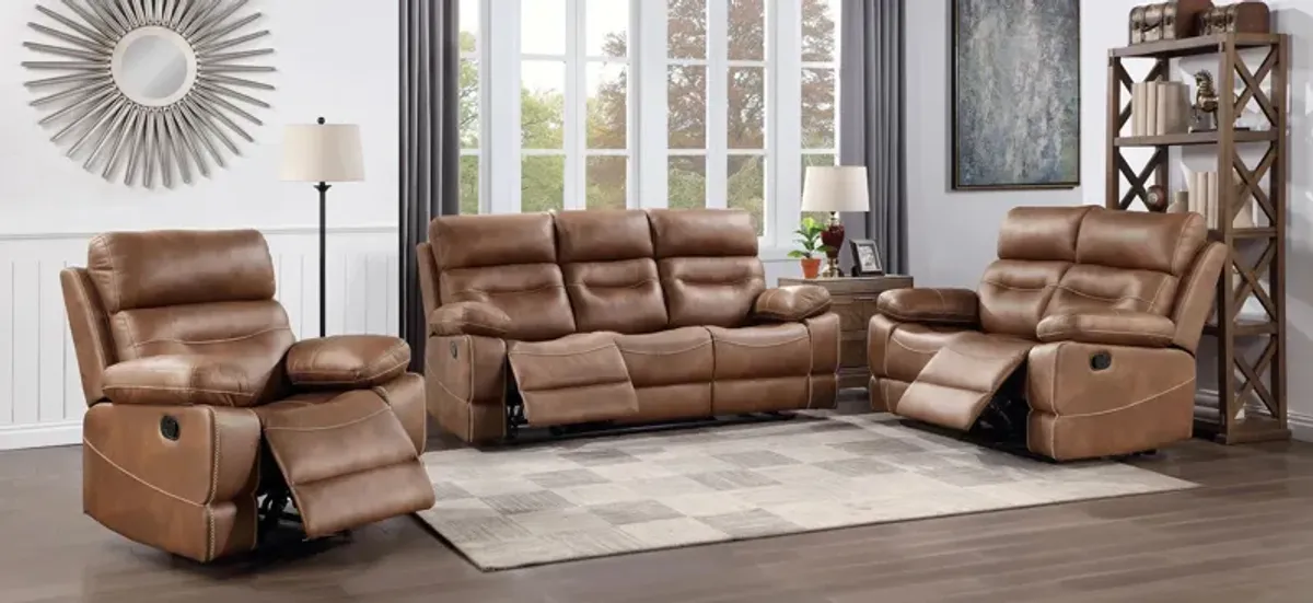 Rudger Reclining Sofa and Loveseat Set