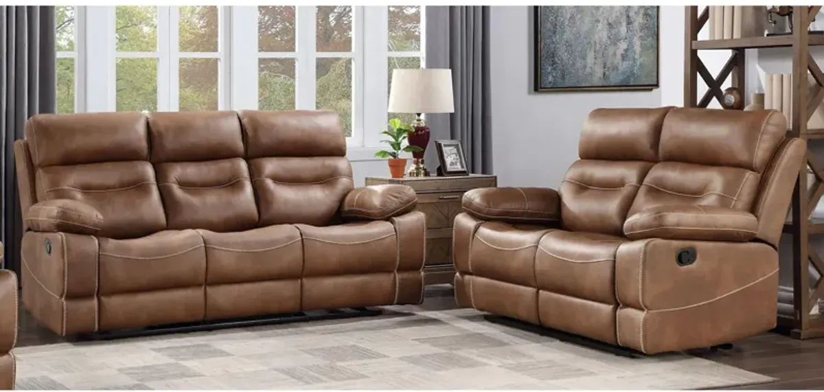 Rudger Reclining Sofa and Loveseat Set