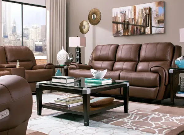 Colvin 2-pc. Leather Power Sofa and Loveseat Set