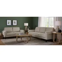 Hunter 2-pc. Sofa & Loveseat in Ivory by Chateau D'Ax