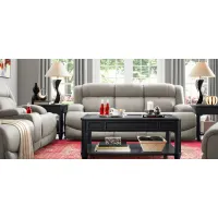 Quincey 2-pc.. Power-Reclining Sofa and Console Loveseat Set in Ash by Flexsteel