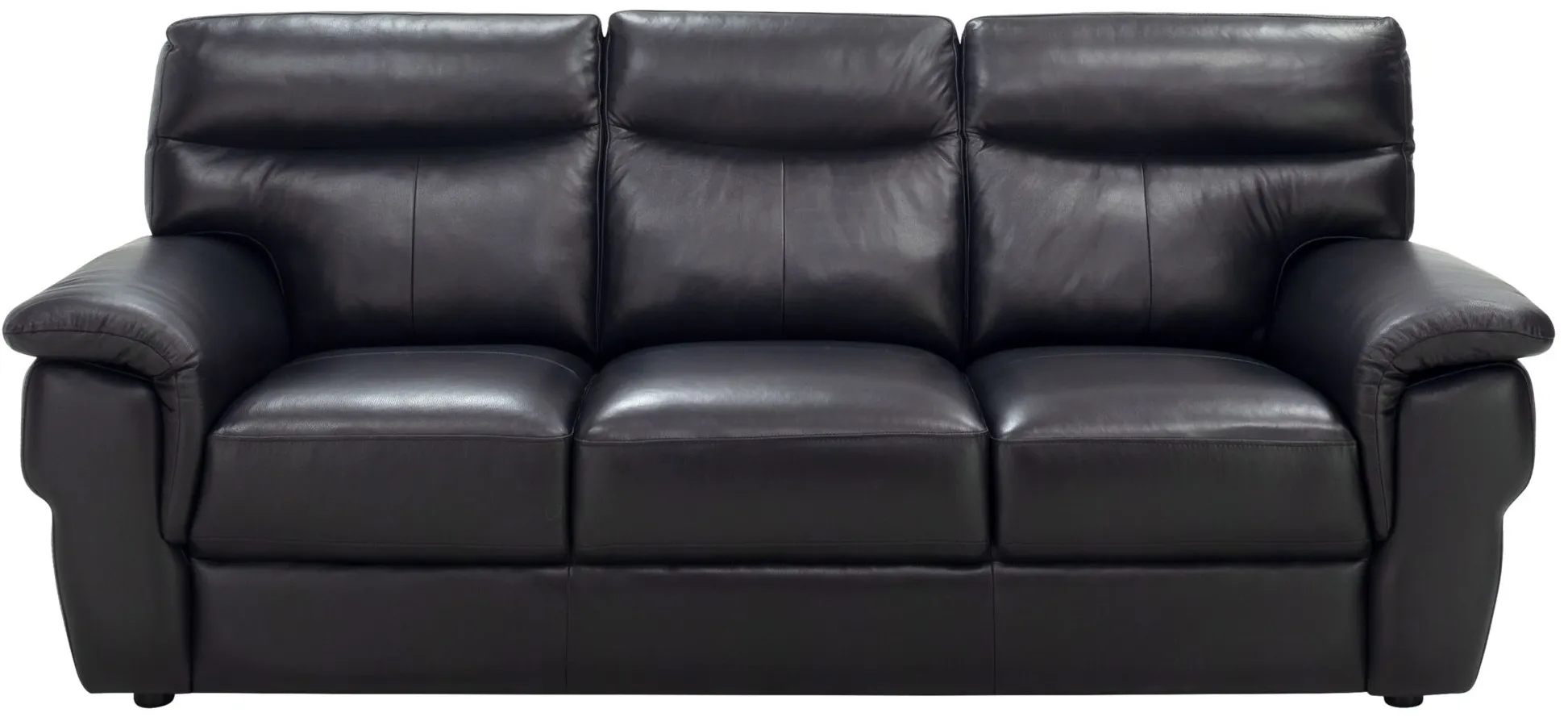 Luca 2-pc. Sofa and Loveseat Set in Black by Chateau D'Ax