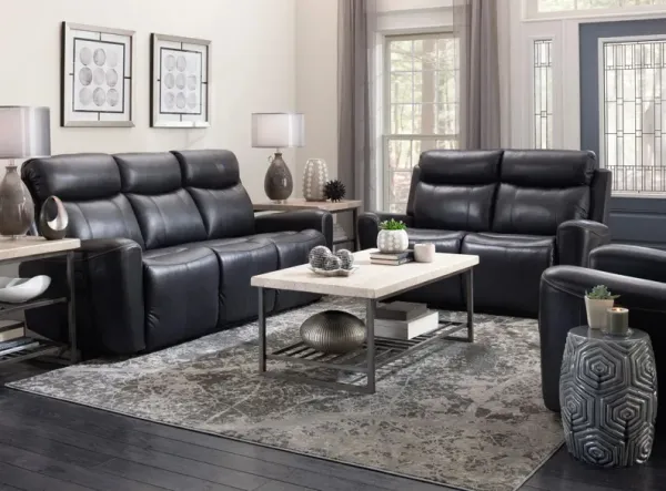 Ramona 2-pc. Leather Power Sofa and Loveseat Set