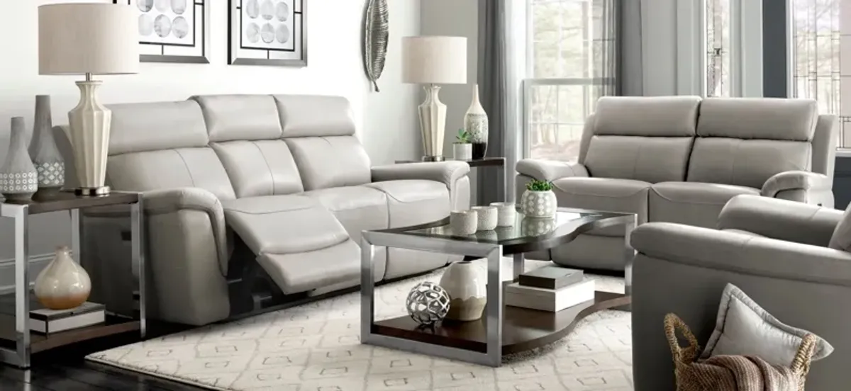 Dryden Living Room Set in Gray by Bellanest