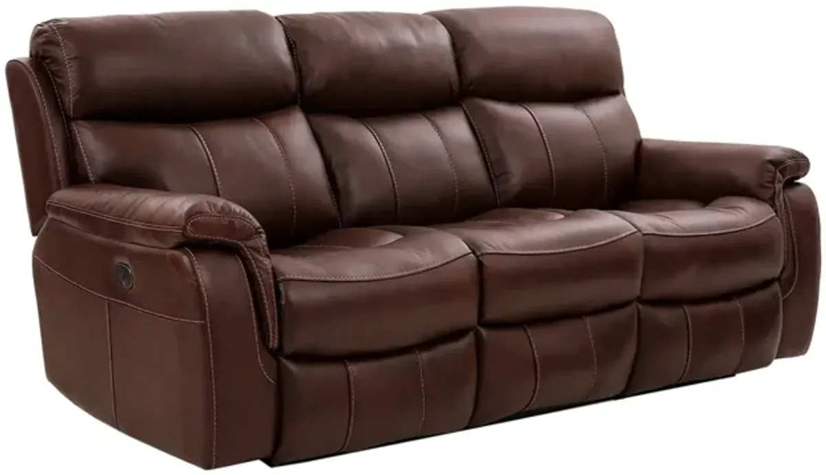 Montague 2-pc. Sofa & Recliner Set in Brown by Armen Living