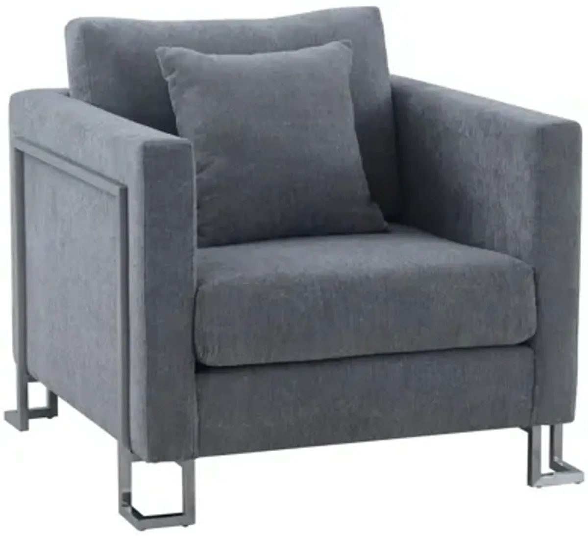 Heritage 2-pc. Sofa & Chair Set in Gray by Armen Living