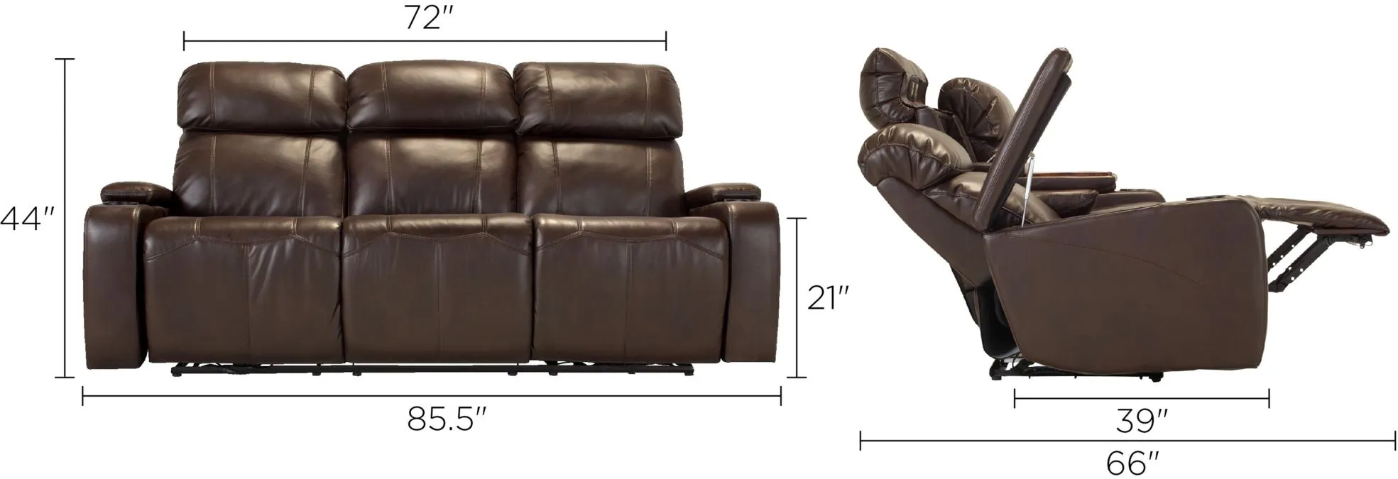 Stylus 2pc. Power Sofa and Loveseat Set
