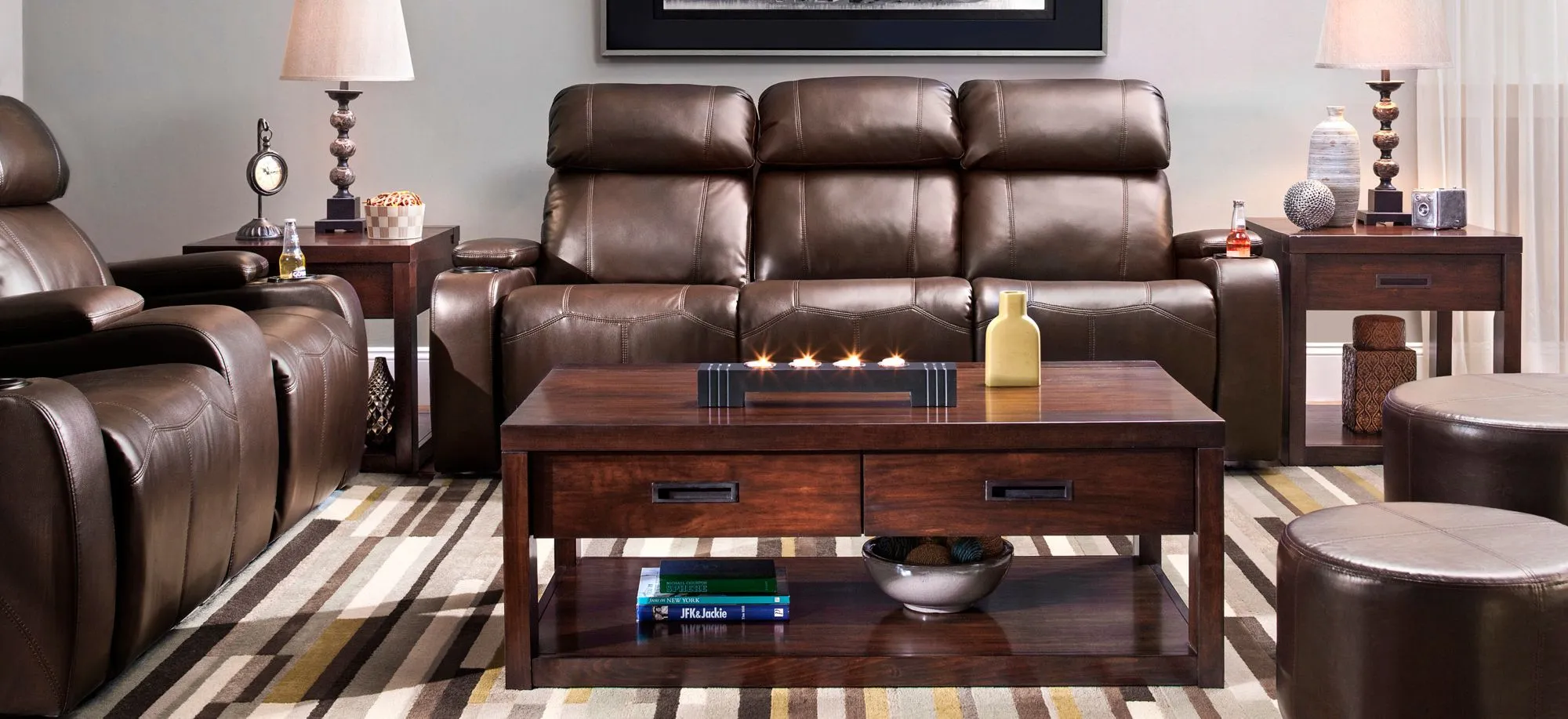 Stylus 2pc. Power Sofa and Loveseat Set