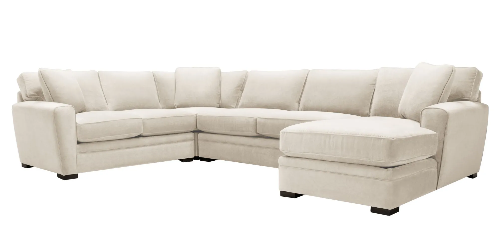 Artemis II 4-pc. Right Hand Facing Sectional Sofa in Gypsy Cream by Jonathan Louis