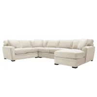 Artemis II 4-pc. Right Hand Facing Sectional Sofa in Gypsy Cream by Jonathan Louis