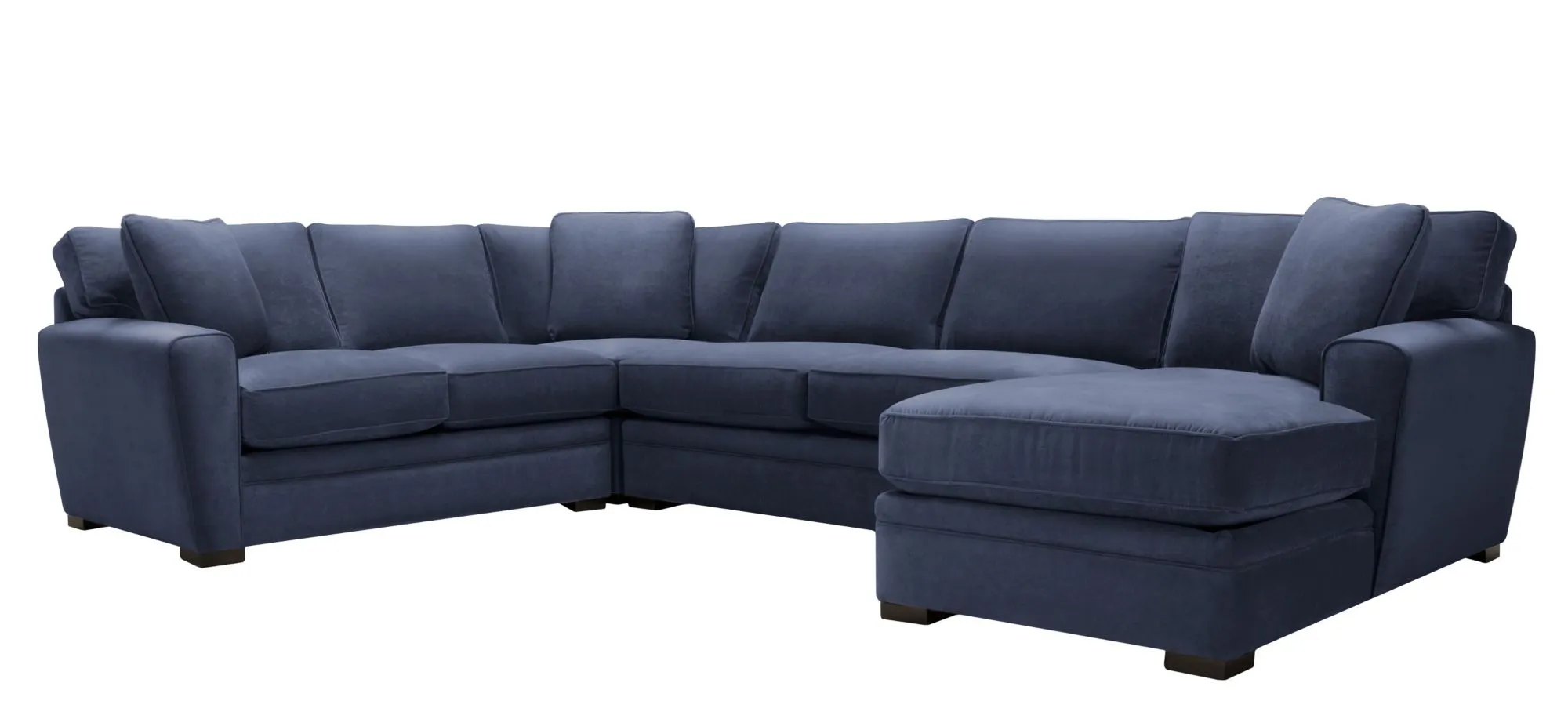 Artemis II 4-pc. Right Hand Facing Sectional Sofa in Gypsy Navy by Jonathan Louis