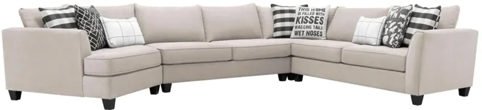 Daine 4-pc. Sectional Sofa