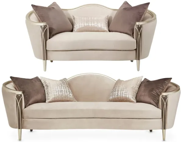 Villa Cherie 2-pc. Sofa & Loveseat Set