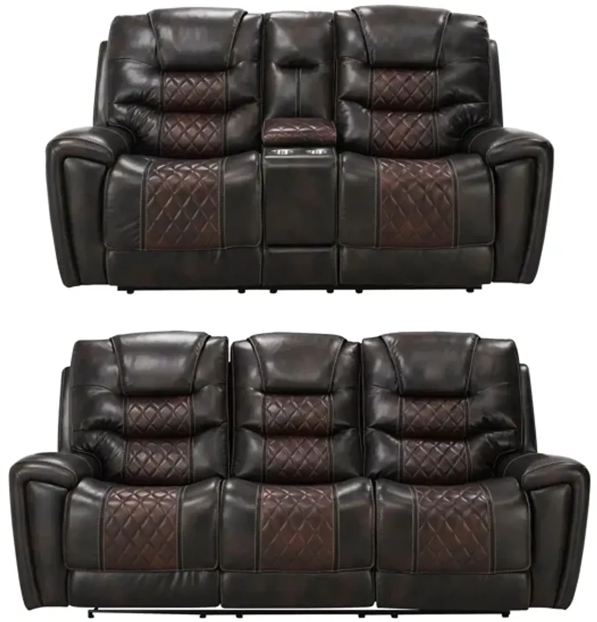 Corrigan 2-pc. Reclining Sofa and Console Loveseat