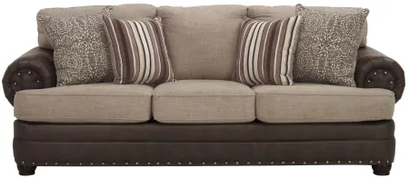 Newman 2-pc.. Chenille Sofa and Loveseat Set in Gray by Behold Washington