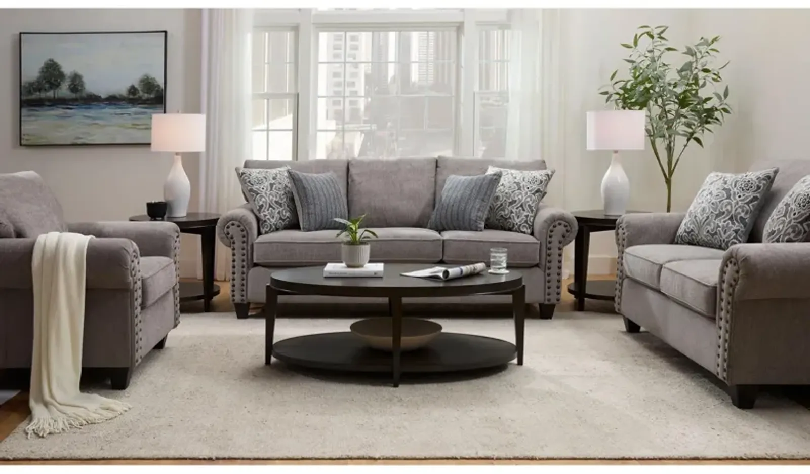 Crandall 2-pc. Sofa and Loveseat