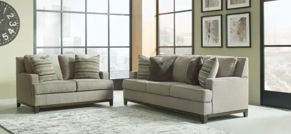 Kaywood Sofa and Loveseat