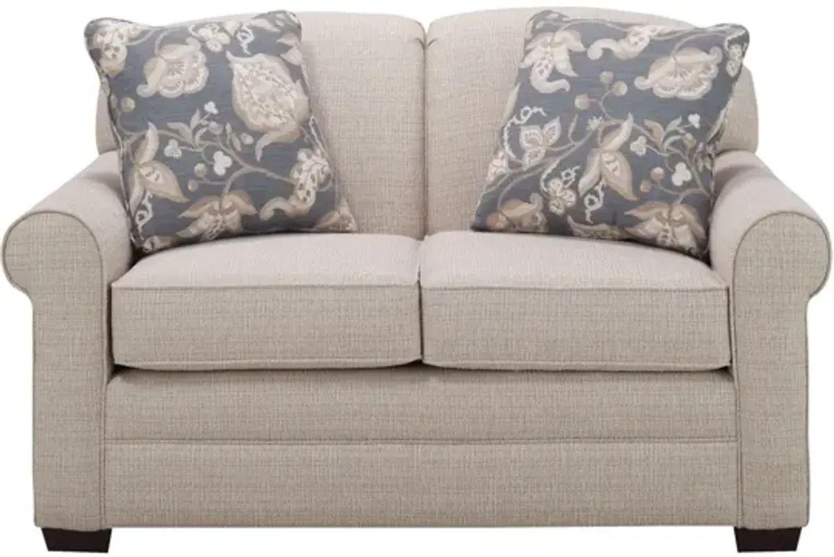 Petunia Living Room Set in Beige by Emeraldcraft