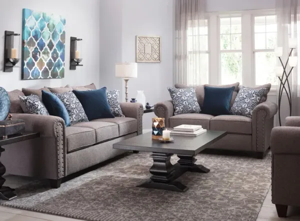 Emilia 2-pc. Sofa and Loveseat Set