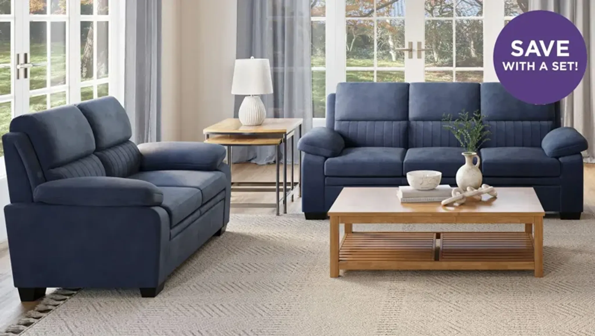 Felicia 2 Pc Sofa And Loveseat Raymour And Flanigan | Furniture.com