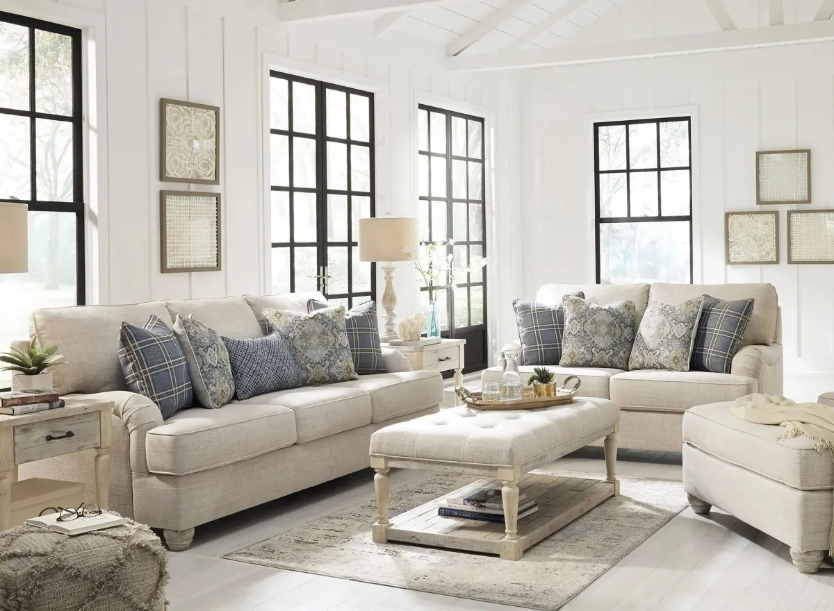 Trixie 2-pc. Sofa and Loveseat Set in Linen by Ashley Furniture