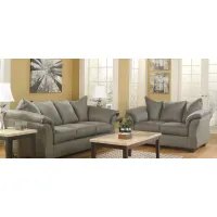 Whitman 2-pc. Sofa and Loveseat Set in Cobblestone by Ashley Furniture