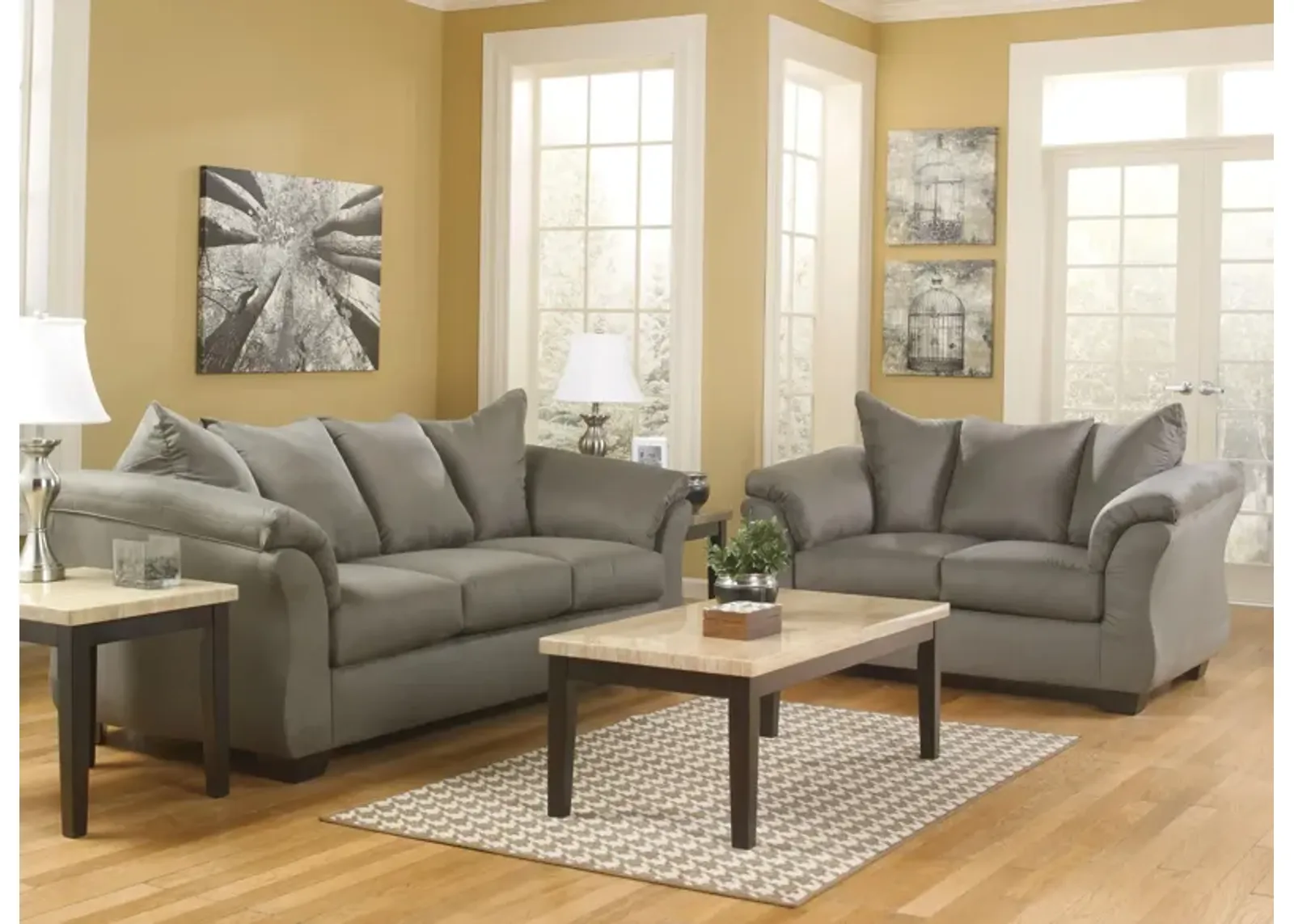 Whitman 2-pc. Sofa and Loveseat Set in Cobblestone by Ashley Furniture