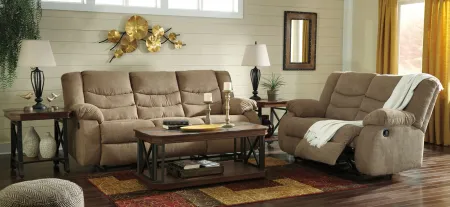 Southgate 2-pc. Reclining Sofa and Loveseat Set in Mocha by Ashley Furniture