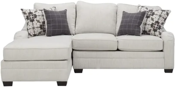 Caid 2-pc. Chenille Sectional Sofa