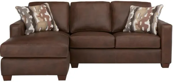 Quinton 2-pc. Leather Sofa Chaise