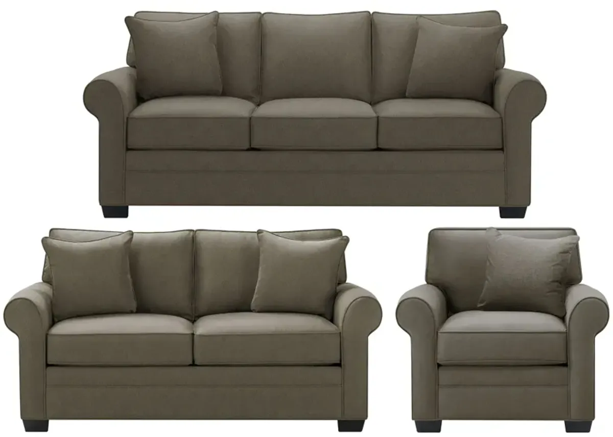 Glendora 3-pc. Sofa, Loveseat & Chair Set