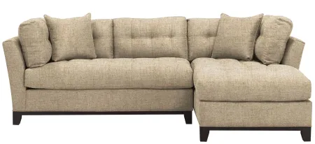 Cityscape 2-pc. Sectional in Santa Rosa Linen by H.M. Richards