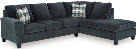 Abinger 2-pc. Sectional with Chaise in Smoke by Ashley Furniture