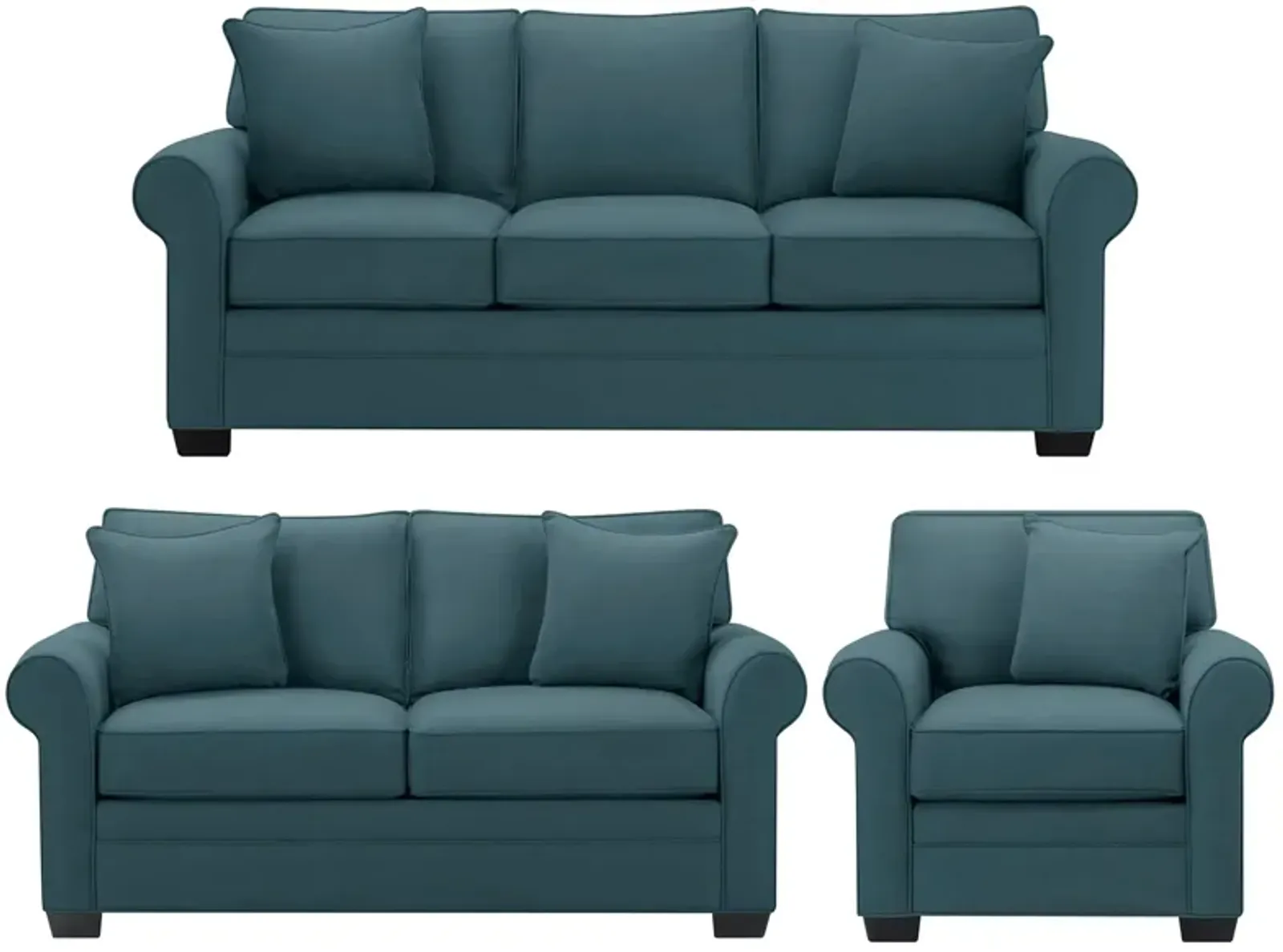 Glendora 3-pc. Sofa, Loveseat & Chair Set