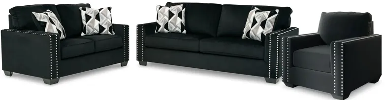 Gleston 3-pc. Set in Onyx by Ashley Furniture