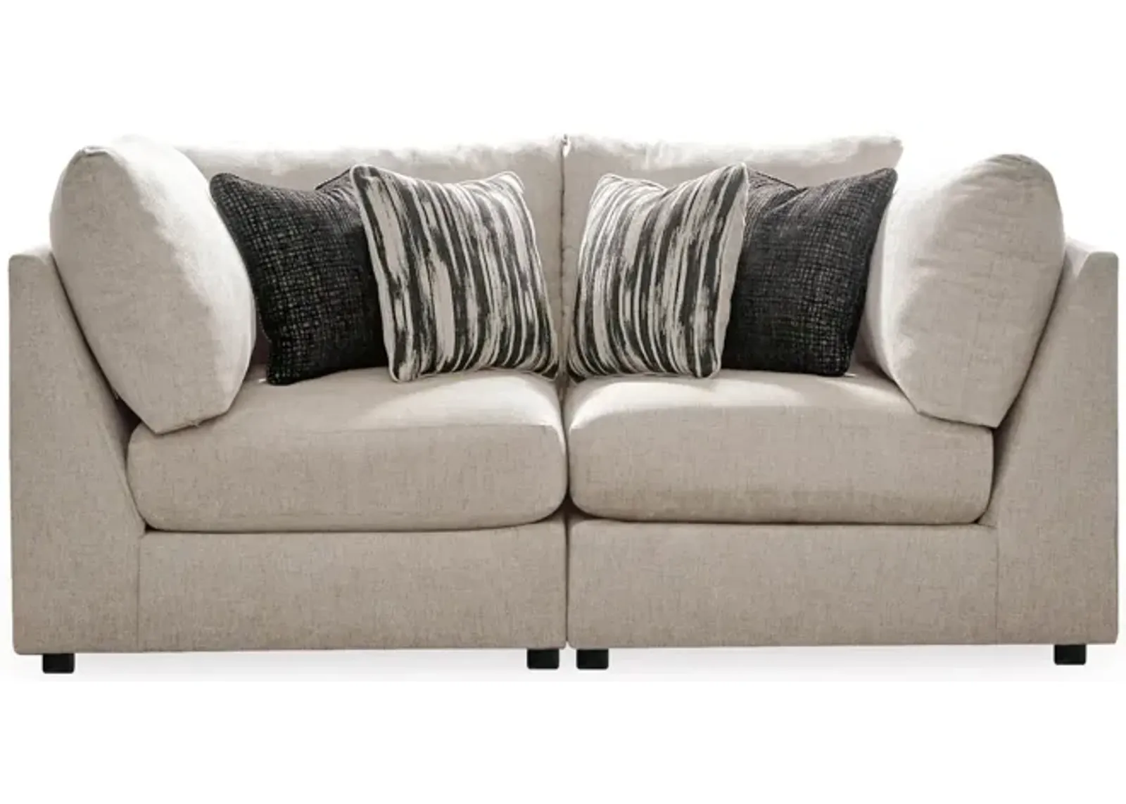 Kellway 2-pc. Sectional Loveseat in Bisque by Ashley Furniture